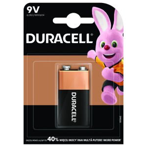 W.DURACELL BATERIE BASIC V9(10BUC)