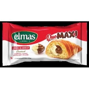 ELMAS CROISSANT 80GR MAX CACAO VANILLA(20B)