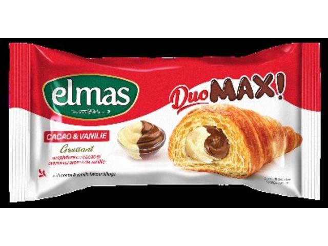 ELMAS CROISSANT 80GR MAX CACAO VANILLA(20B)