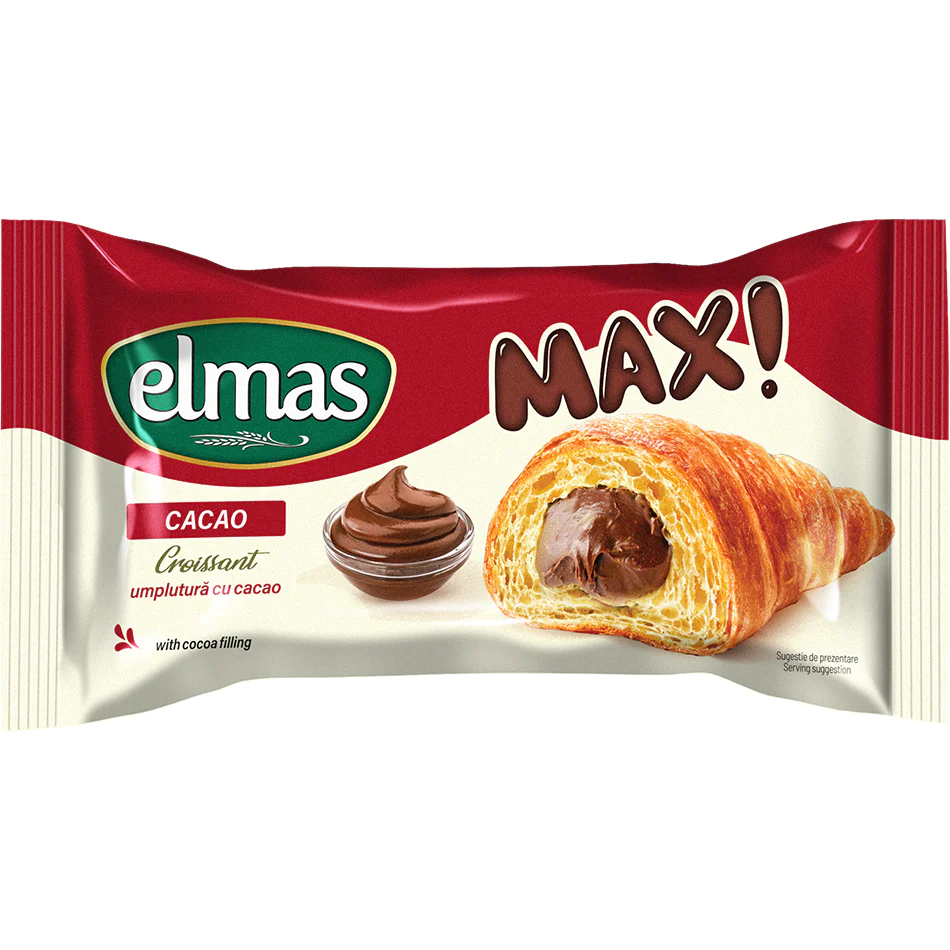 ELMAS CROISSANT 80GR MAX CACAO(20B)