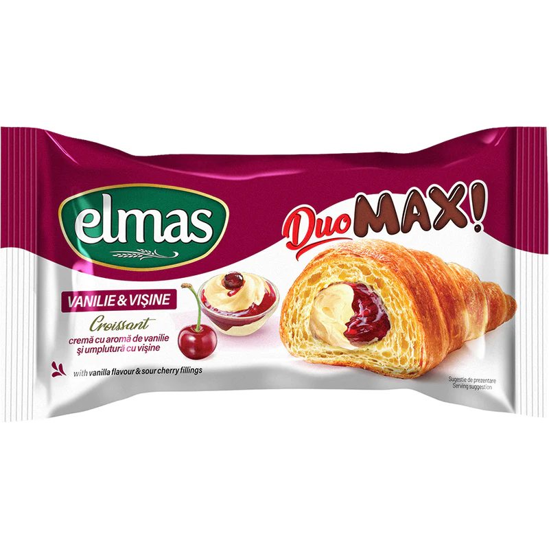 ELMAS CROISSANT 80GR MAX VANILLA CHERRY(20B)