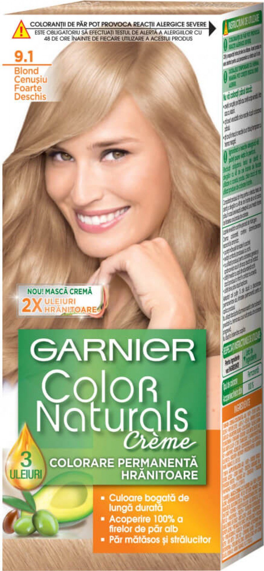 GARNIER VOPSEA DE PAR 9.1 BLOND F.DES. CENUSIU(12B)