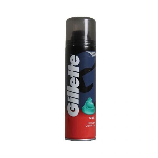 GILLETTE GEL DE RAS 200ML REGULAR(6B)