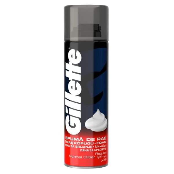 GILLETTE SPUMA DE RAS 200ML PT.PIELE NORMALA(6B)