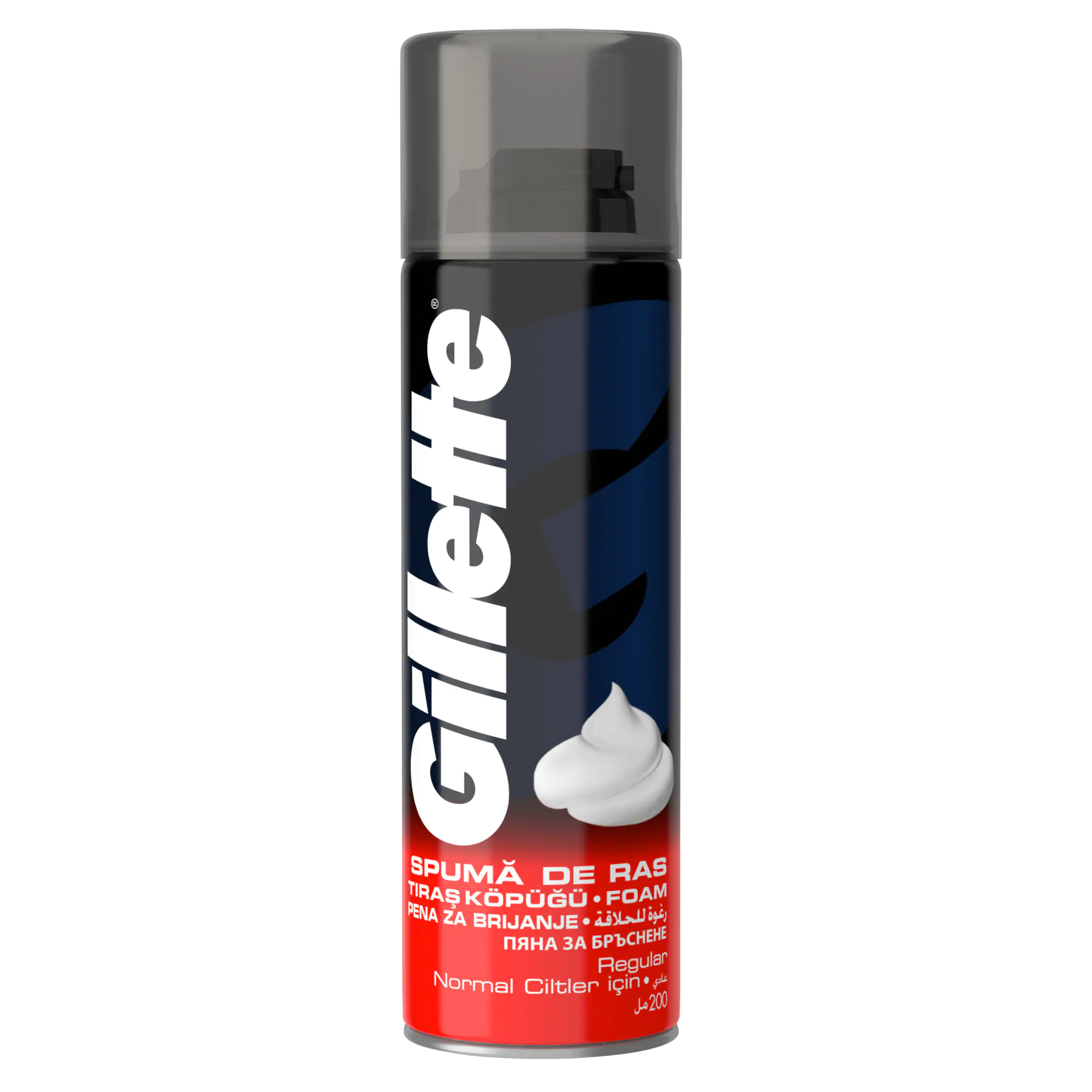 GILLETTE SPUMA DE RAS 200ML PT.PIELE NORMALA(6B)