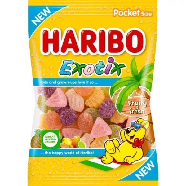 HARIBO 100GR EXOTIC(26B)