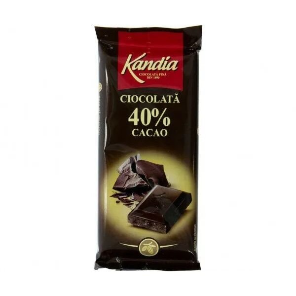 KANDIA CIOC DARK 40% 80GR CACAO(24B)