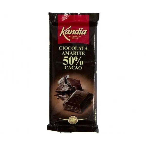 KANDIA CIOC DARK 50% 80GR CACAO(24B)