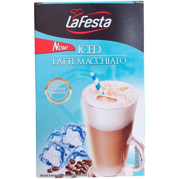 LA FESTA CAPP 144GR ICED LATTE MACCHIATO(8PLIC*18GR) 6CUT