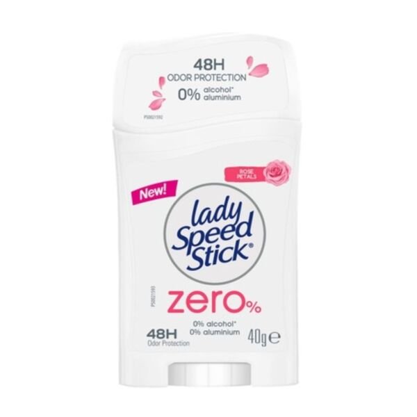 LADY SPEED STICK 40GR ZERO ROSE PETALS(12B)