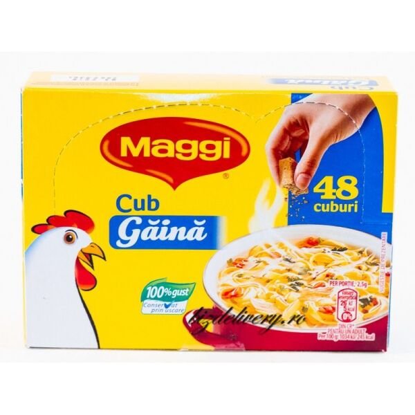 MAGGI CUB GAINA 10GR(48B) 24CUT