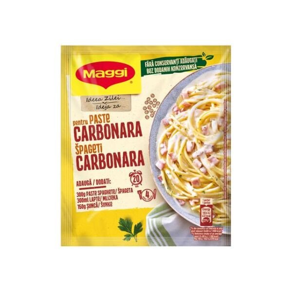 MAGGI IDZ CARBONARA 37GR(28B)