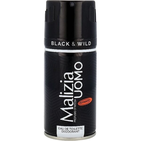 MALIZIA DEO MEN 150ML BLACK&WILD(12B)