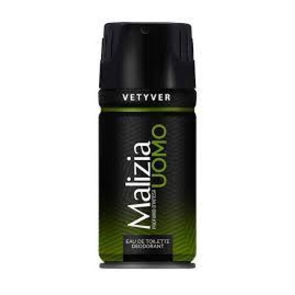 MALIZIA DEO MEN 150ML VETYVER(12B)