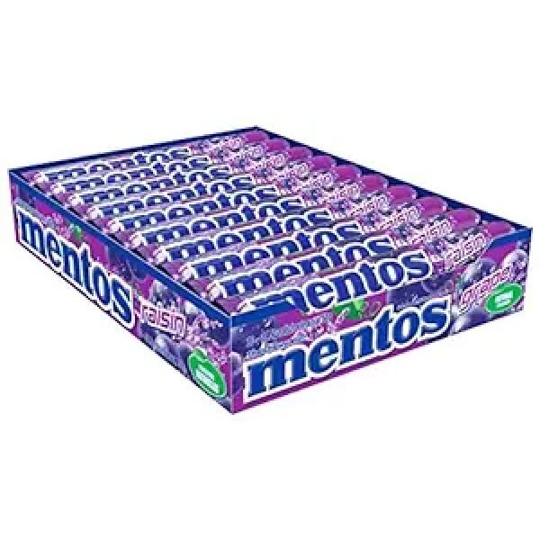 MENTOS.DRAJEURI 37.5GR RAINBOW(20)