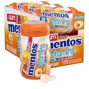 MENTOS.GUMA 26GR VITAMINS(10B)