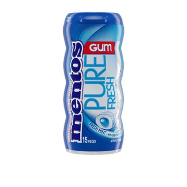 MENTOS.GUMA 30GR FRESH MINT(10B)