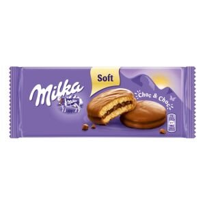 MILKA BISC.CHOC&CHOC 150GR(12B)