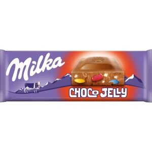 MILKA CIOC 250GR CHOCO JELLY (15B)
