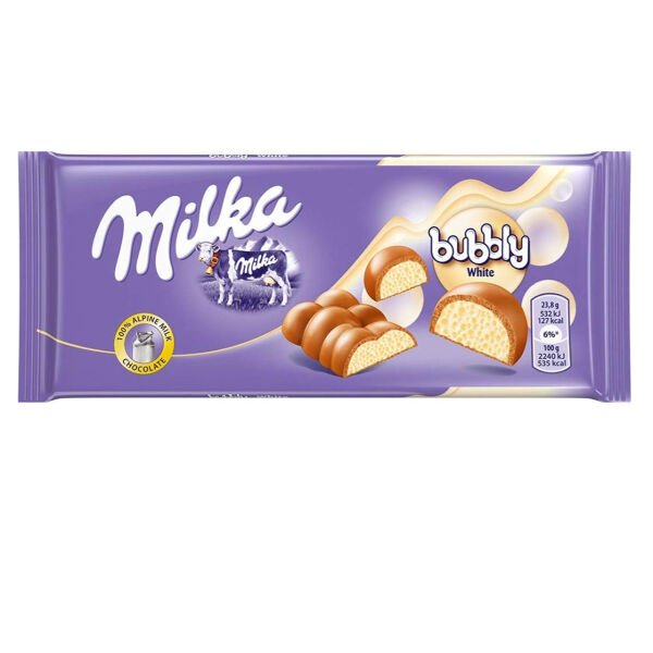 MILKA CIOC BUBBLY ALBA 95GR(15B)