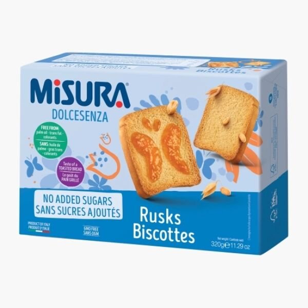 MISURA TOAST FARA ZAHAR 320GR (12B)