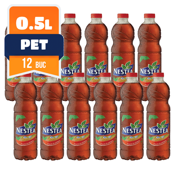 NESTEA ICE TEA PET 0.5L FR.PADURE(12B) SGR