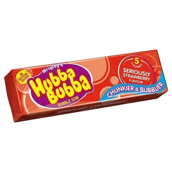 ORBIT.HUBBA BUBBA STRAWBERRY (20) 18CUT