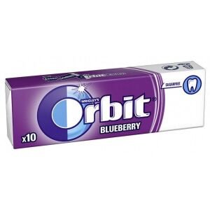ORBIT.PASTILE BLUEBERY M(30B) 20CUT