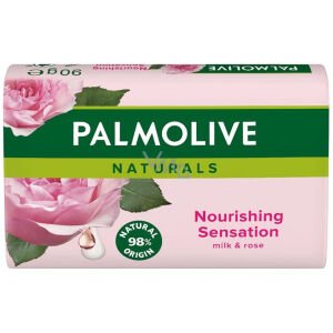 PALMOLIVE SAP.SOLID 90GR MILK&ROSE(72B)