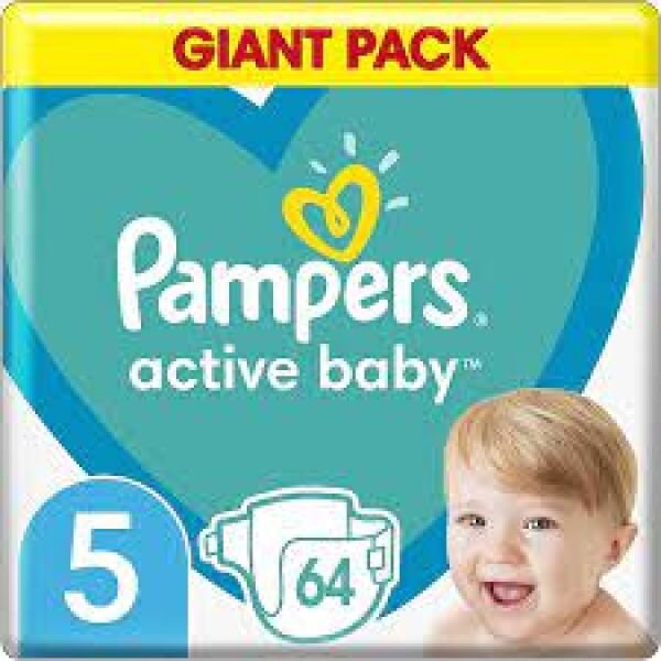 PAMPERS.GP 5 ACT BABY 11-16KG (64B) 2PACH