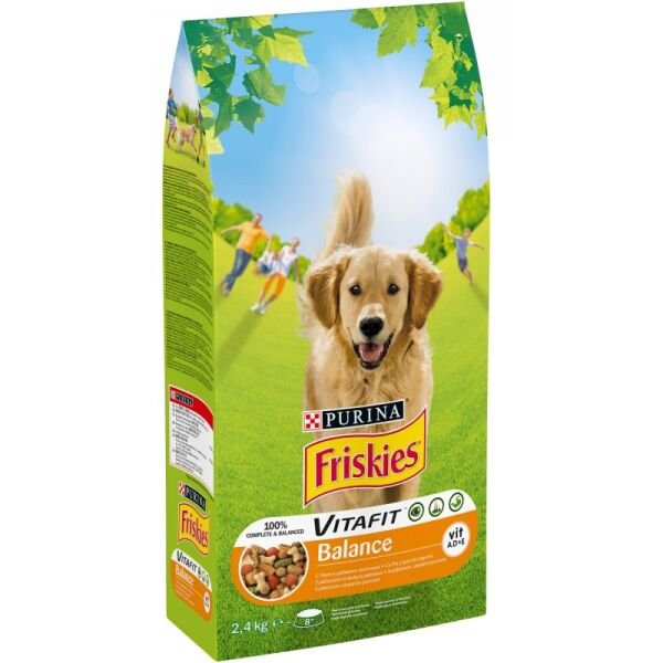 PET.FRISKIES DOG 2.4KG BALANCE CHKN&BF&VEG(4B)