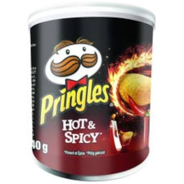 PRINGLES 40GR SMALL HOT&SPICY (12B)