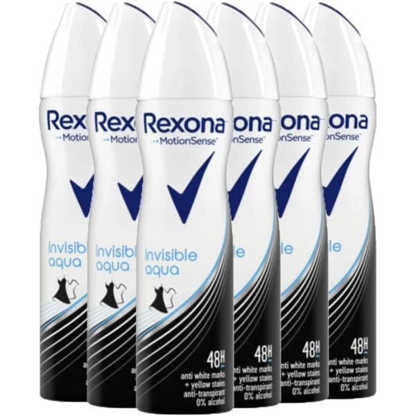 REXONA DEO WOM 150ML INVISIBLE AQUA(6B)