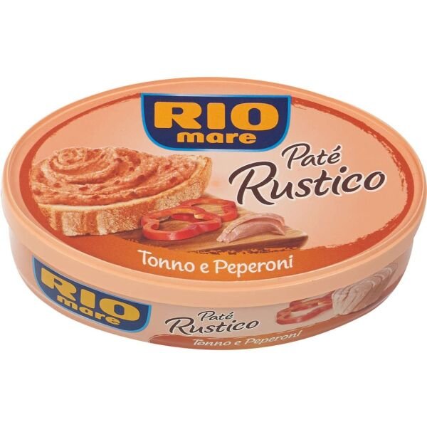 RIO MARE PATE OVALE 115GR TON ARDEI(12B)