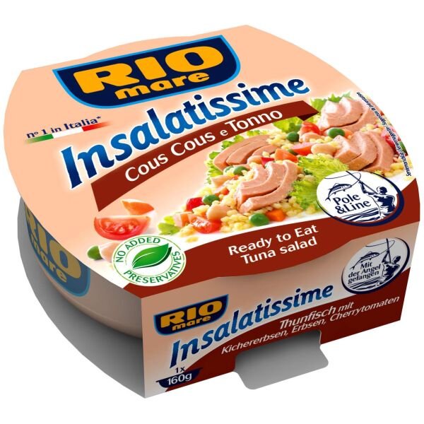 RIO MARE SALATA TON 160GR COUS COUS(18B)