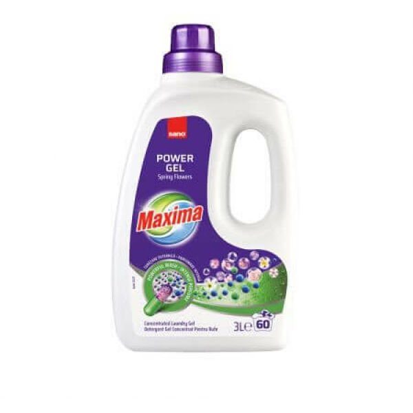 SANO MAXIMA DET.LICHID GEL 3L SPRING FL. 60SP(6B)