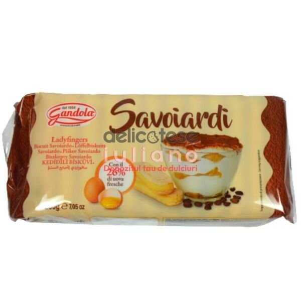 SAVOIARDI GANDOLA 200GR(30SET)