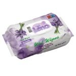 SERV.UMEDE LENO 120PCS LAVENDER CU CAPAC(20B)