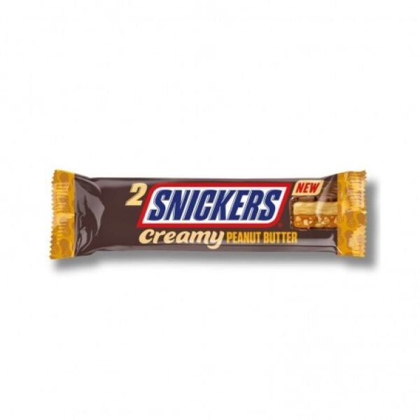 SNICKERS CREAMY SMOOTH PEANUT 36.5GR(24B)