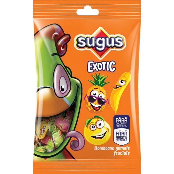 SUGUS 200GR EXOTIC CARAMELE(15B)