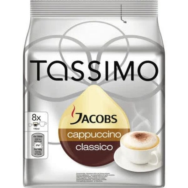 TASSIMO JACOBS 260GR CAPPUCCINO CL.(8CAPS) 5CUT