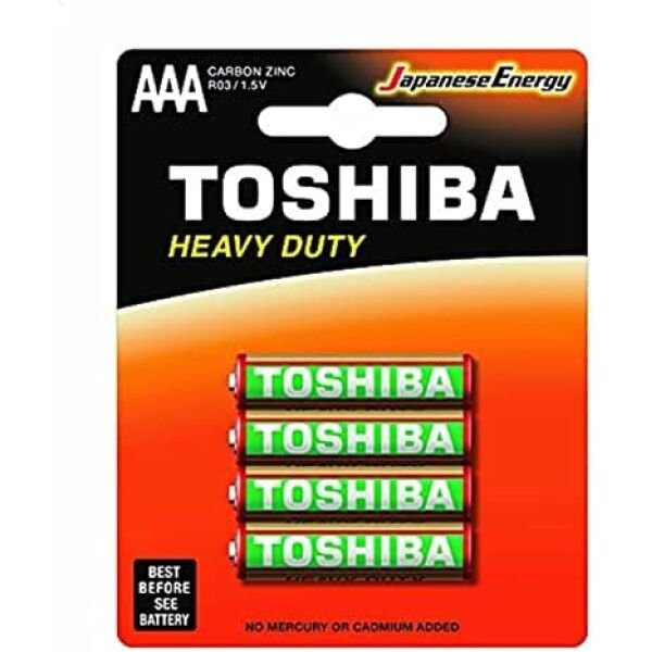 TOSHIBA ZINC HD R3 AAA(4*10SET)25 CUT