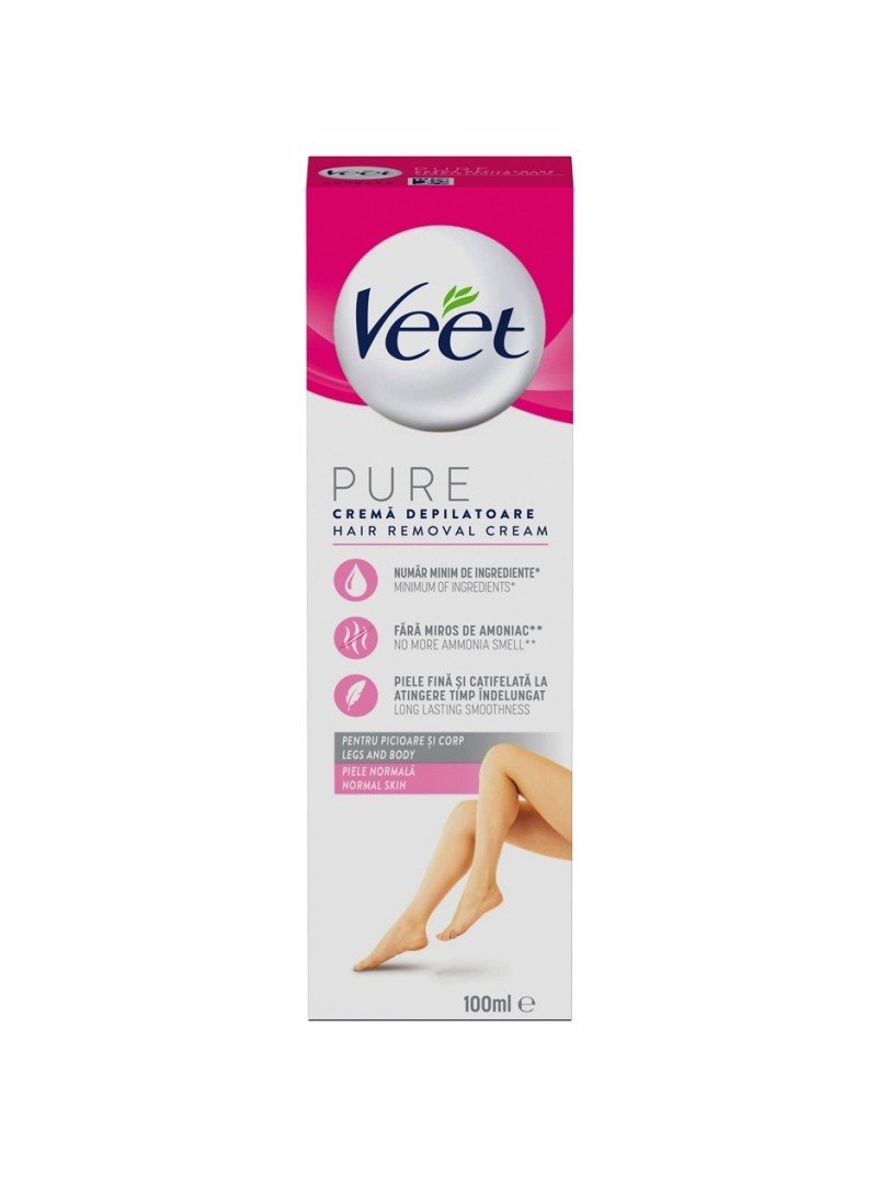 W.VEET CR.EPILATOARE 100ML PURE(12B)