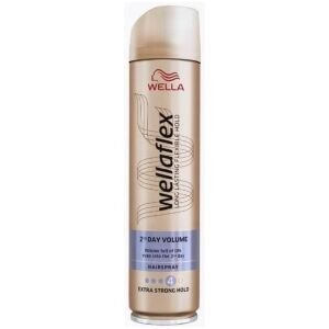 WELLAFLEX HAIRSPRAY 250ML 2 DAY VOLUME 4-EXTRA STRONG (6B)