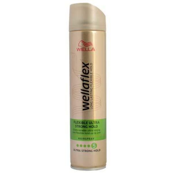 WELLAFLEX HAIRSPRAY 250ML FLEXIBLE HOLD 5 ULTRA STR(6B)