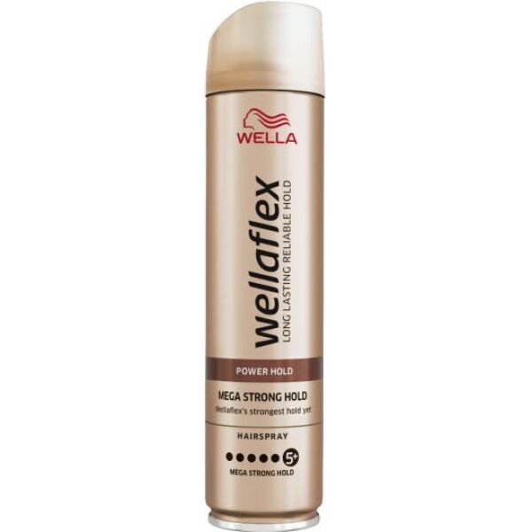 WELLAFLEX HAIRSPRAY 250ML MEGA 5-STRONG HOLD (6B)