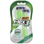 BIC APARAT RAS FLEX3 SENSITIVE (10B) *4SET