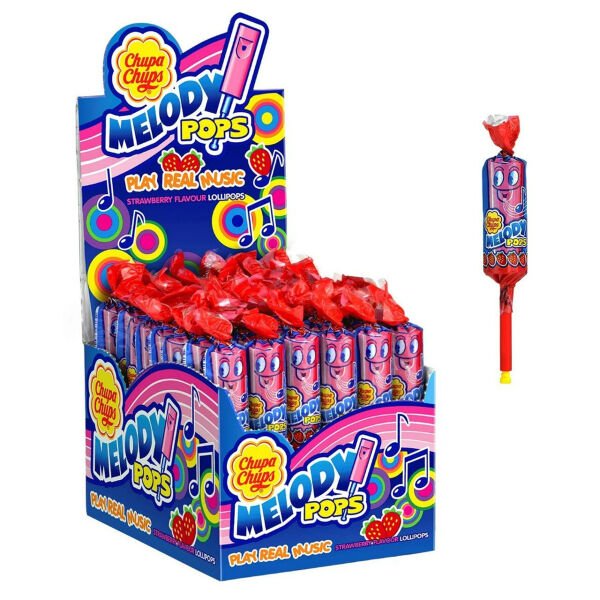 CHUPA CHUPS ACADELE 15GR MELODY POP CAPSUNI(48B) 6CUT