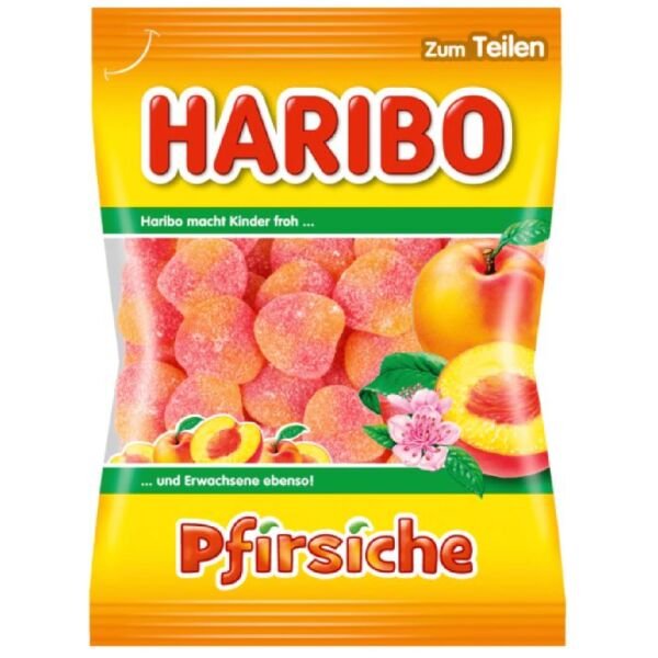 HARIBO 100GR PFIRSICHE(30B)