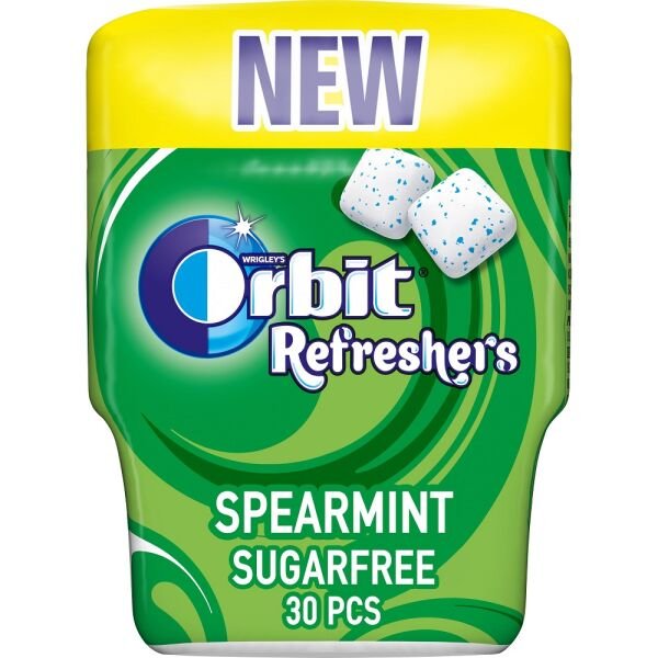 ORBIT.BOTTLES REFRESHER SPEARMINT 67GR(6B) 12SET